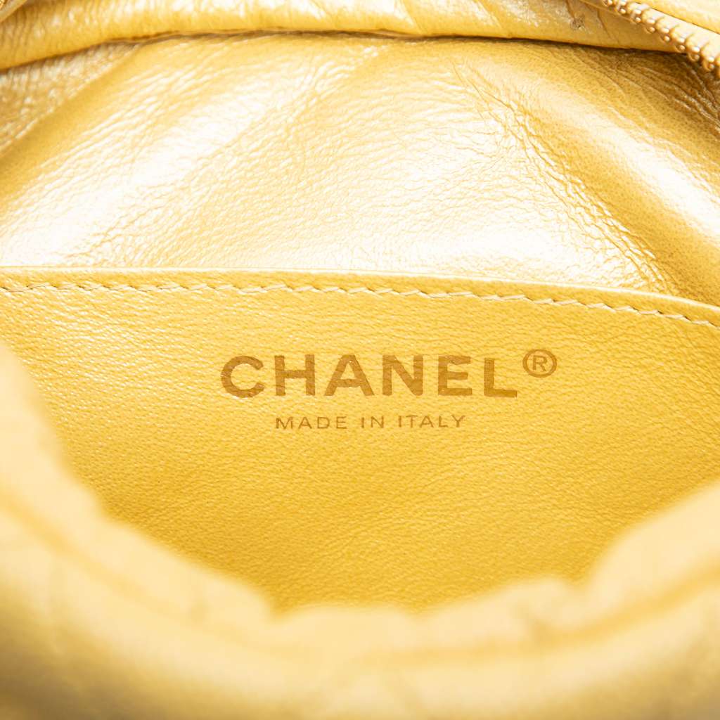 Chanel Mini Quilted Iridescent Caviar Camera Case - 5