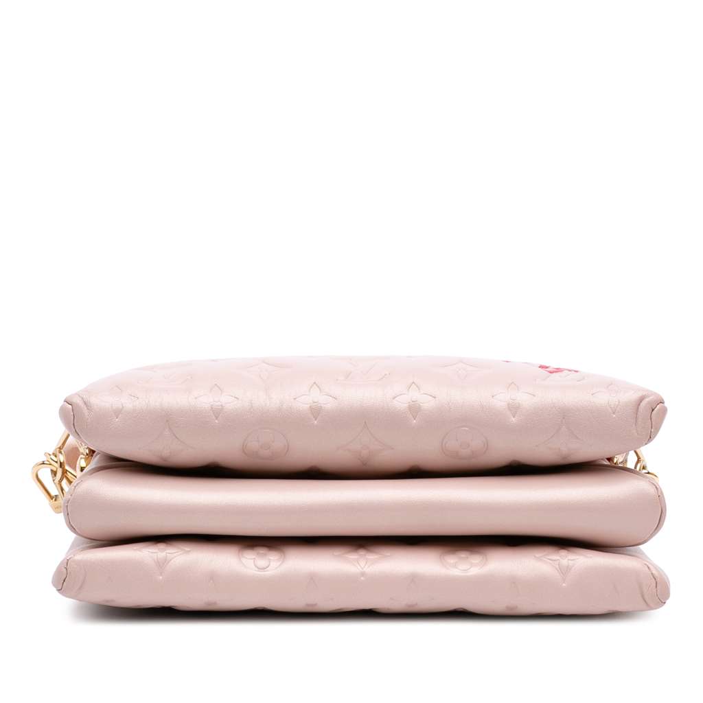 Louis Vuitton Monogram Embossed Puffy Lambskin Fall In Love Coussin PM - 3