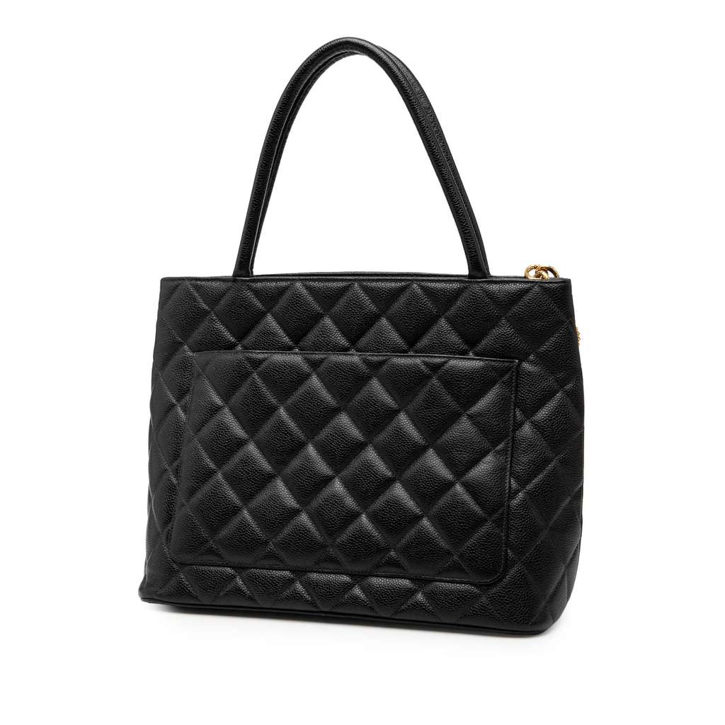 Chanel Caviar Medallion Tote - 2