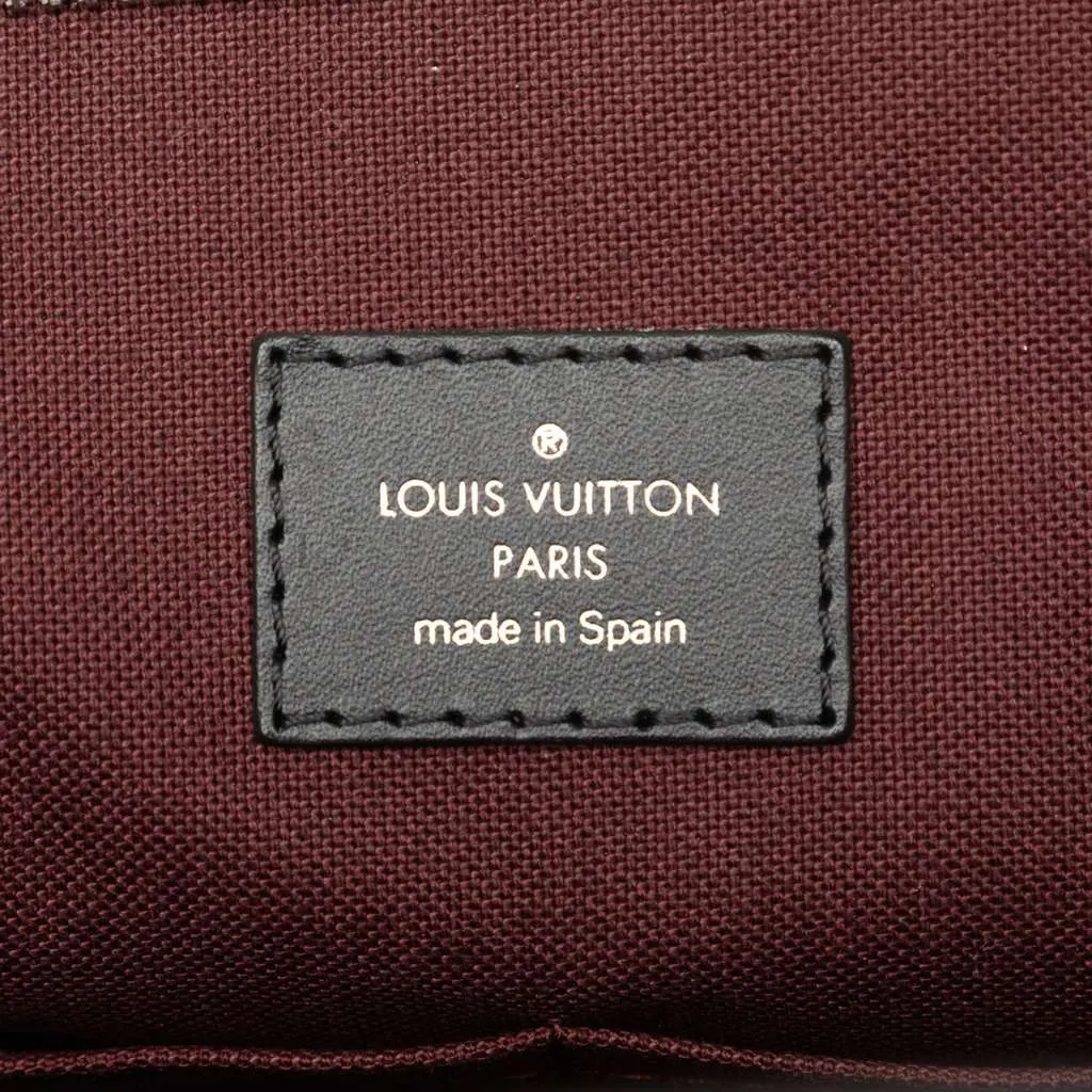 Louis Vuitton Monogram Macassar 7 Days A Week Brown Very good - Box View