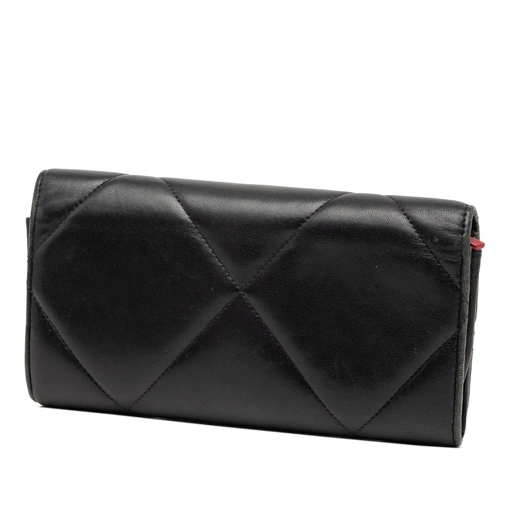 Chanel Quilted Lambskin 19 Flap Wallet - 2