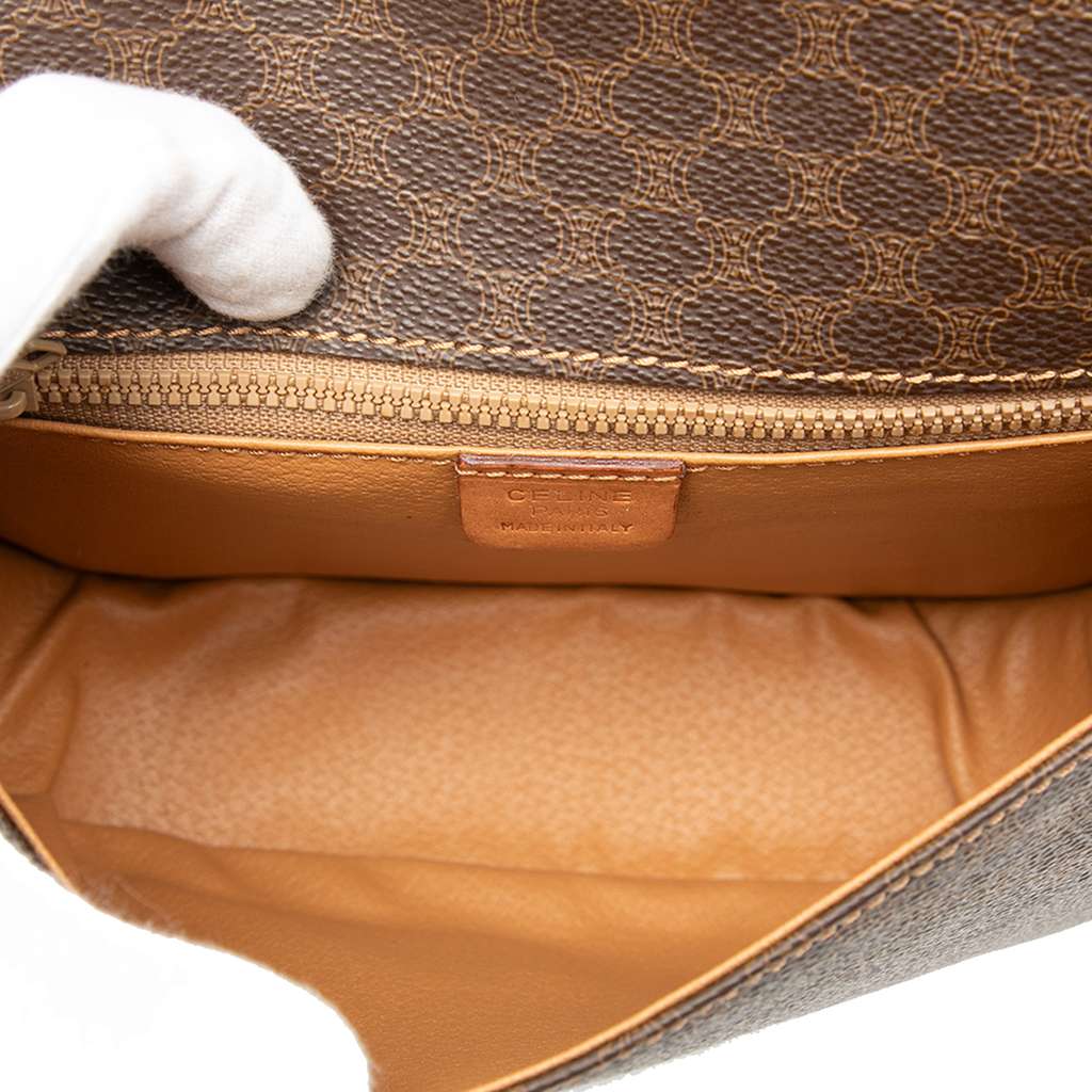 Celine Macadam Coated Canvas Crossbody - 4