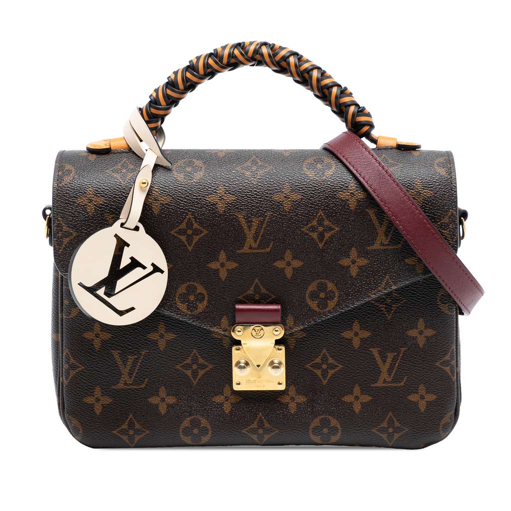 Louis Vuitton Monogram Braided Pochette Metis