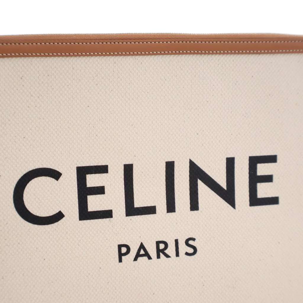 Celine Large Canvas Logo Clutch - 5