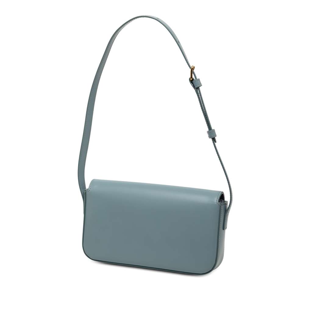 Celine Shiny Calfskin Claude Shoulder Bag - 2