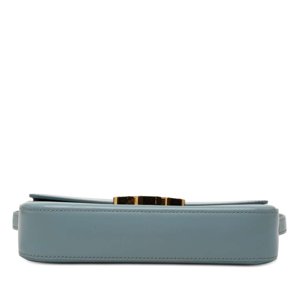 Celine Shiny Calfskin Claude Shoulder Bag - 3