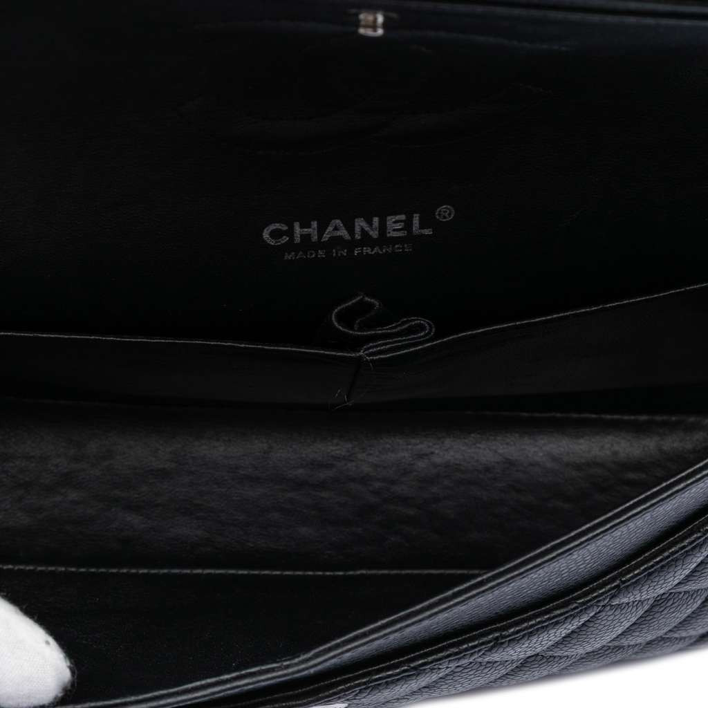 Chanel Medium Classic Caviar Double Flap - 4