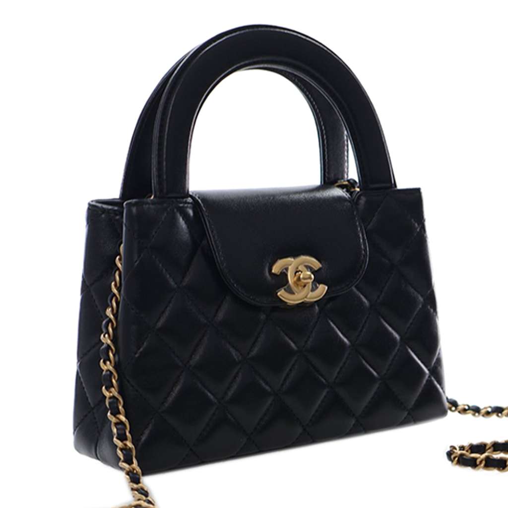 Chanel Nano Quilted Lambskin Kelly Shopper Bag - 2