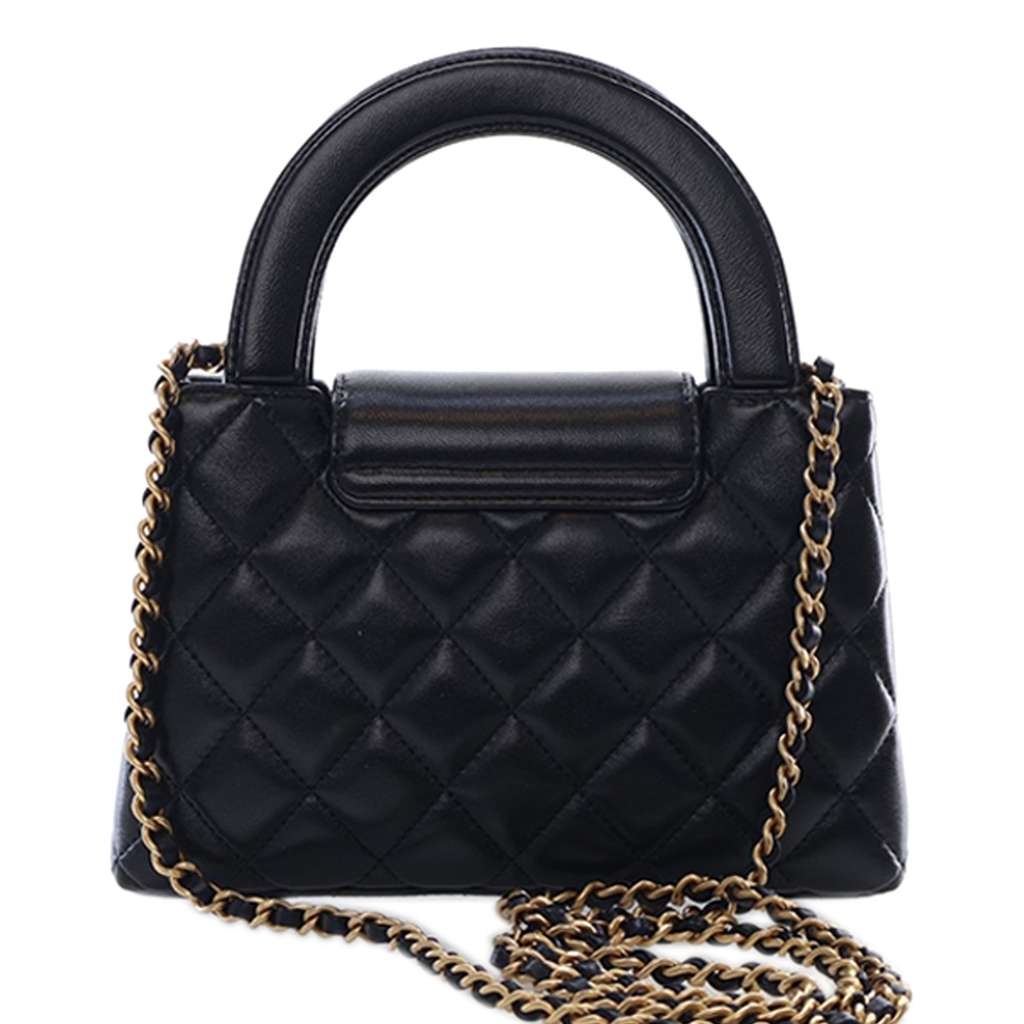 Chanel Nano Quilted Lambskin Kelly Shopper Bag - 4