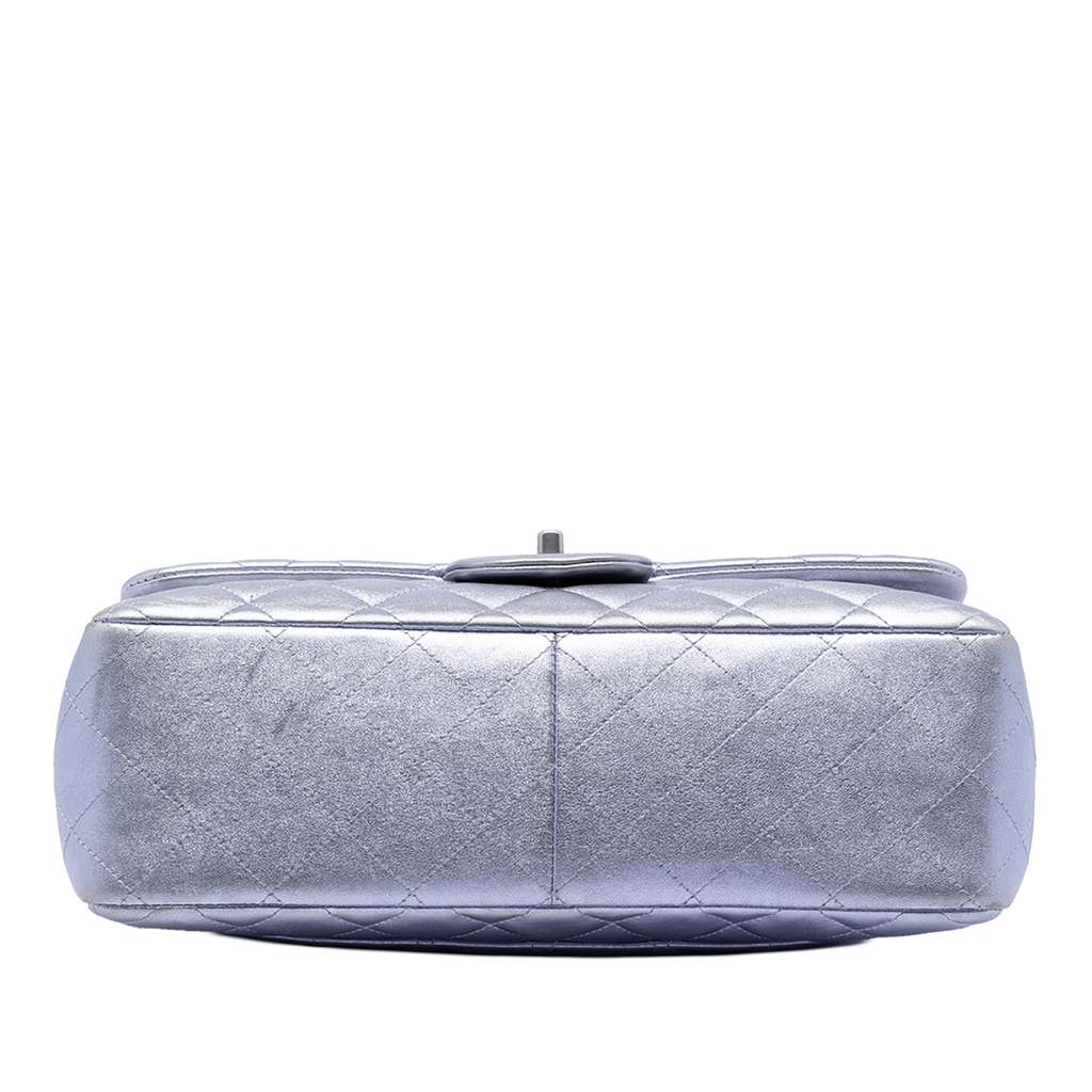 Chanel Jumbo Classic Metallic Lambskin Double Flap - 3