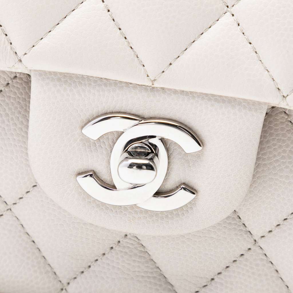 Chanel Medium Classic Caviar Double Flap - 5