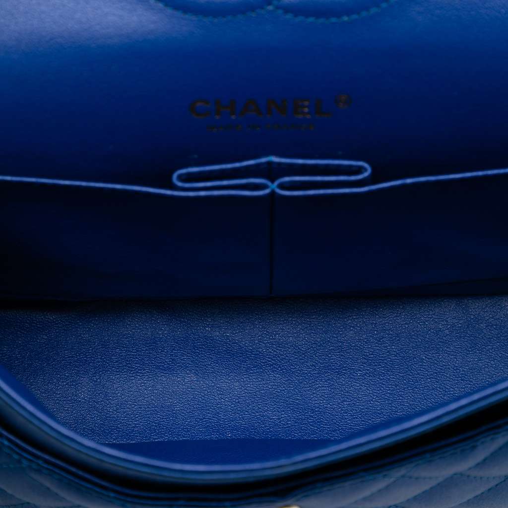 Chanel Medium Classic Satin Double Flap - 4