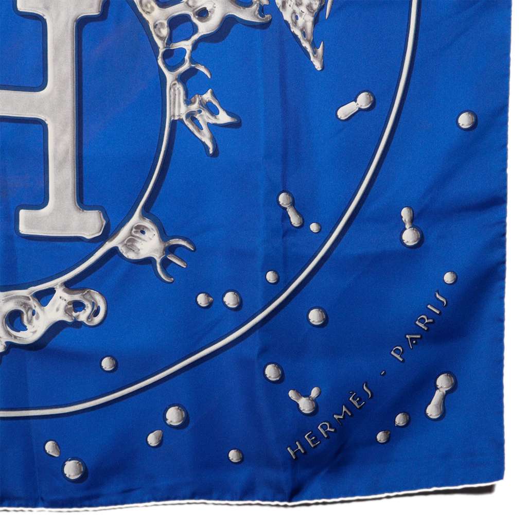 Hermès Vif Argent Silk Scarf 90 - 5