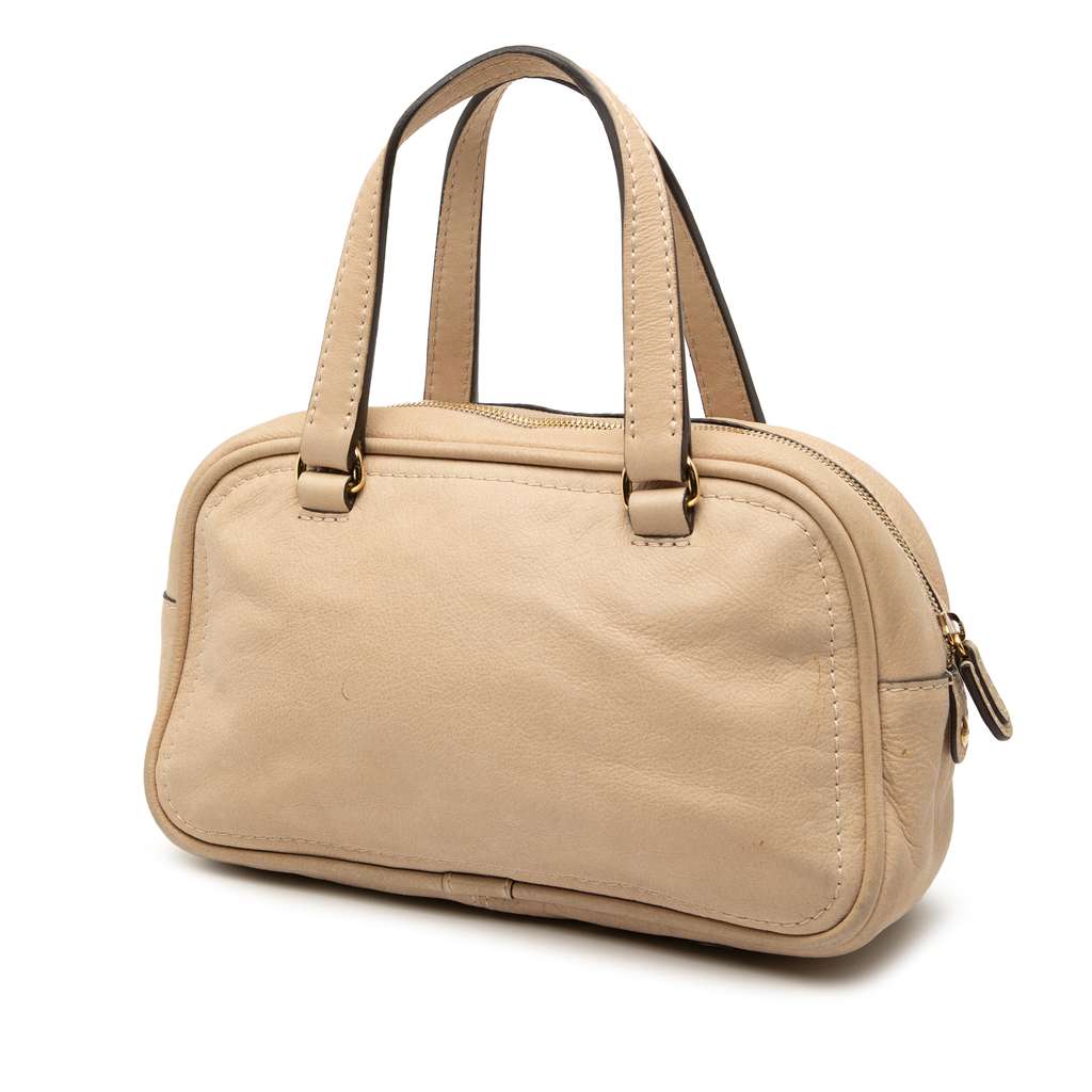 Loewe Mini Anagram Leather Tassel Handbag - 2