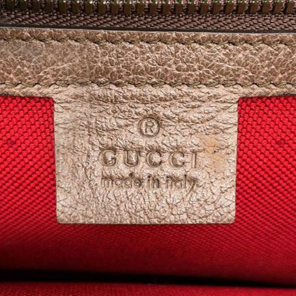 Gucci Interlocking G Tweed Houndstooth Stripe Satchel - 5
