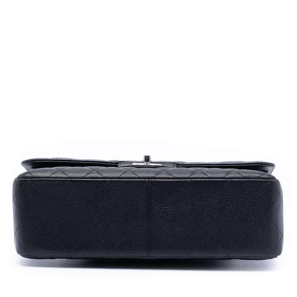 Chanel Jumbo Classic Caviar Double Flap - 3