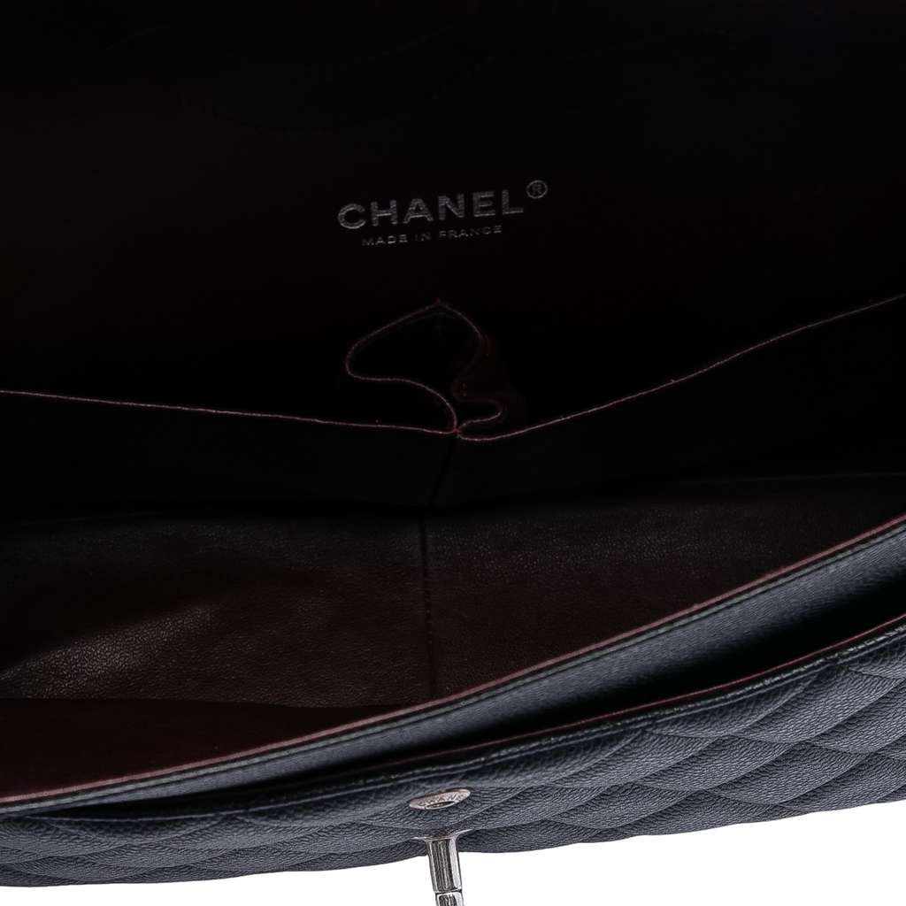 Chanel Jumbo Classic Caviar Double Flap - 4