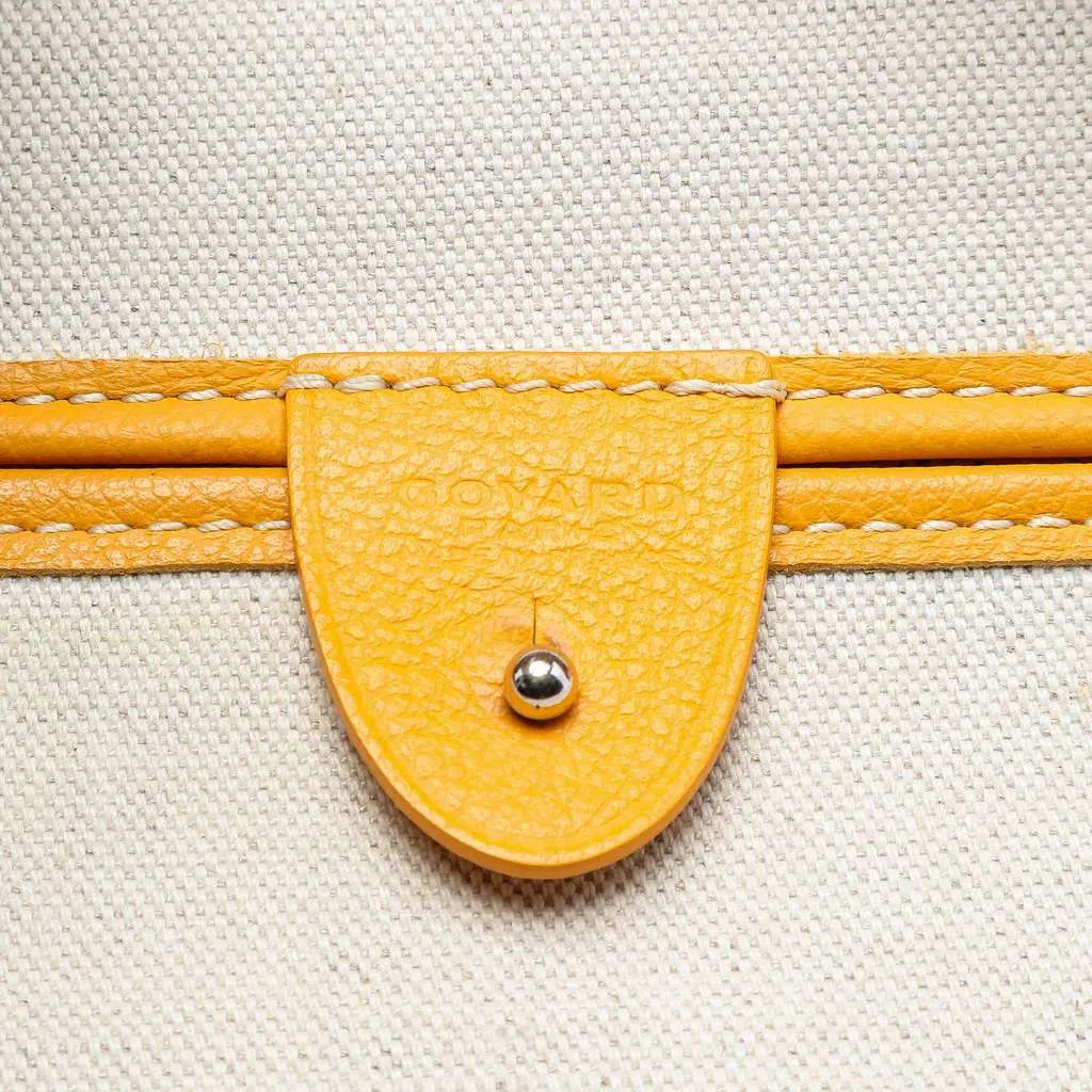 Goyard Goyardine Artois PM Yellow Canvas Good - Box View