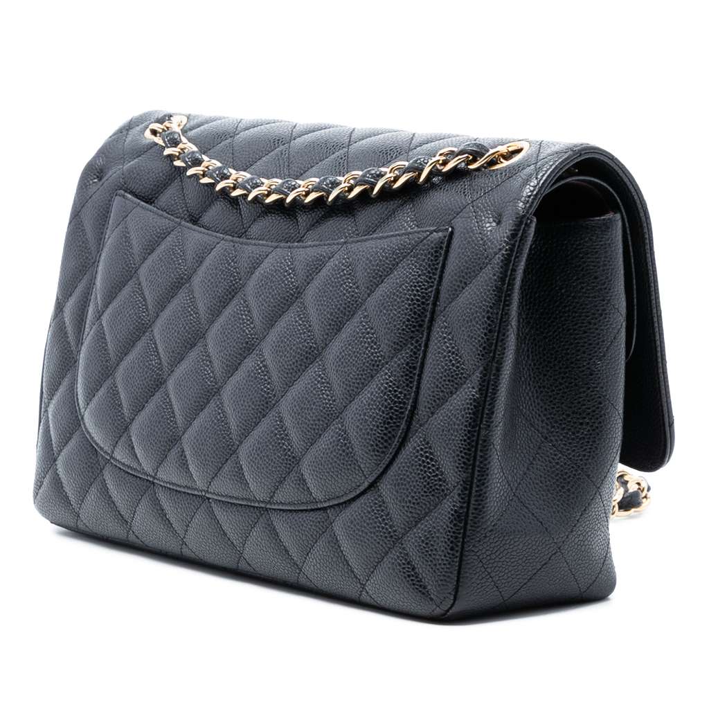 Chanel Jumbo Classic Caviar Double Flap - 2