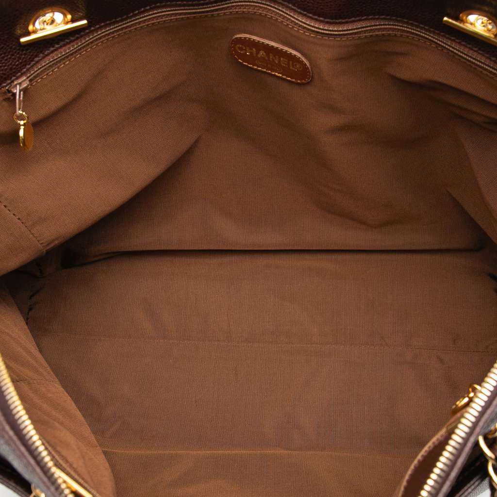 Chanel CC Caviar Chain Zip Tote - 4