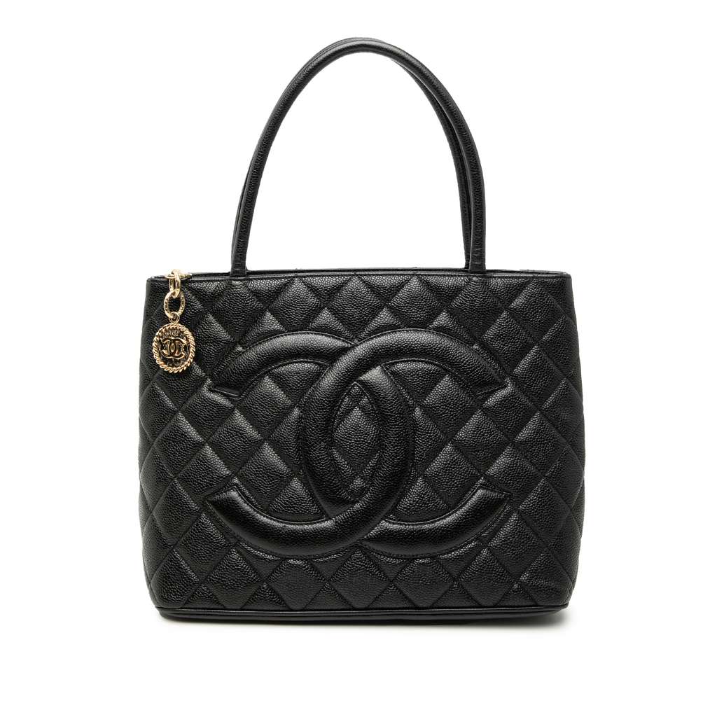 Chanel Caviar Medallion Tote
