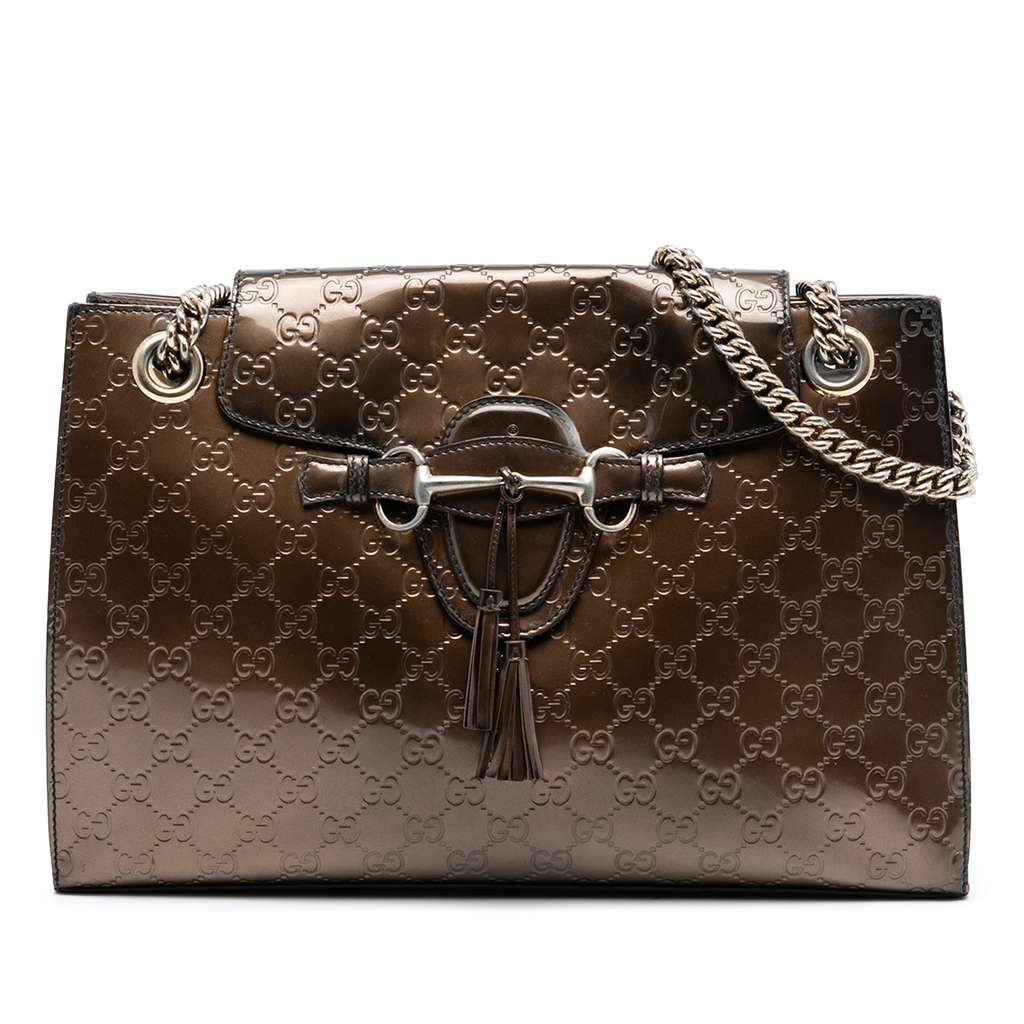 Gucci Large Guccissima Emily Shoulder Bag