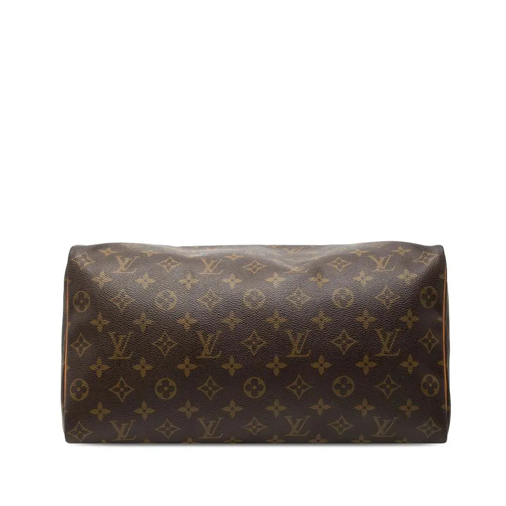 Louis Vuitton Monogram Speedy 35 Brown Good - Inside View