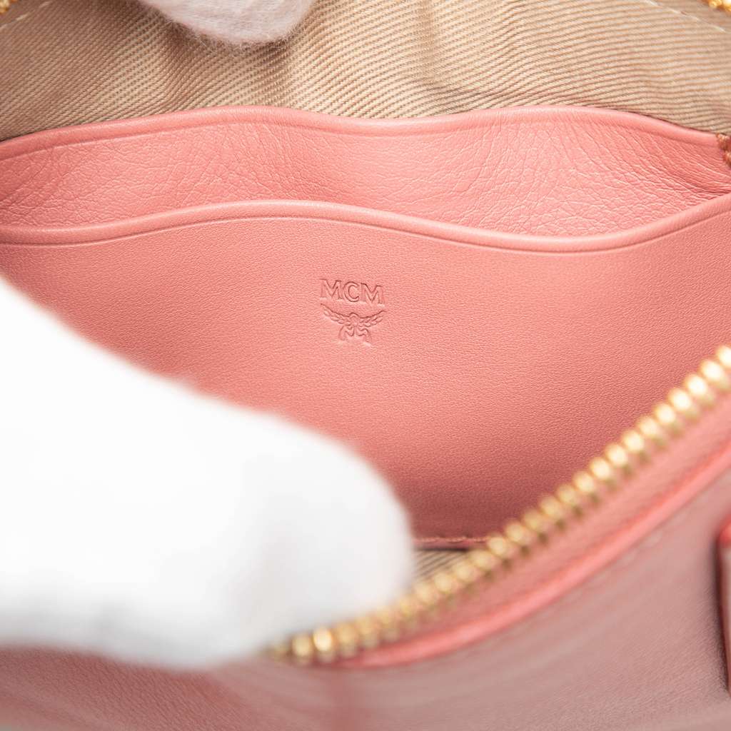 Mcm Leather Cassette Tape Crossbody - 5