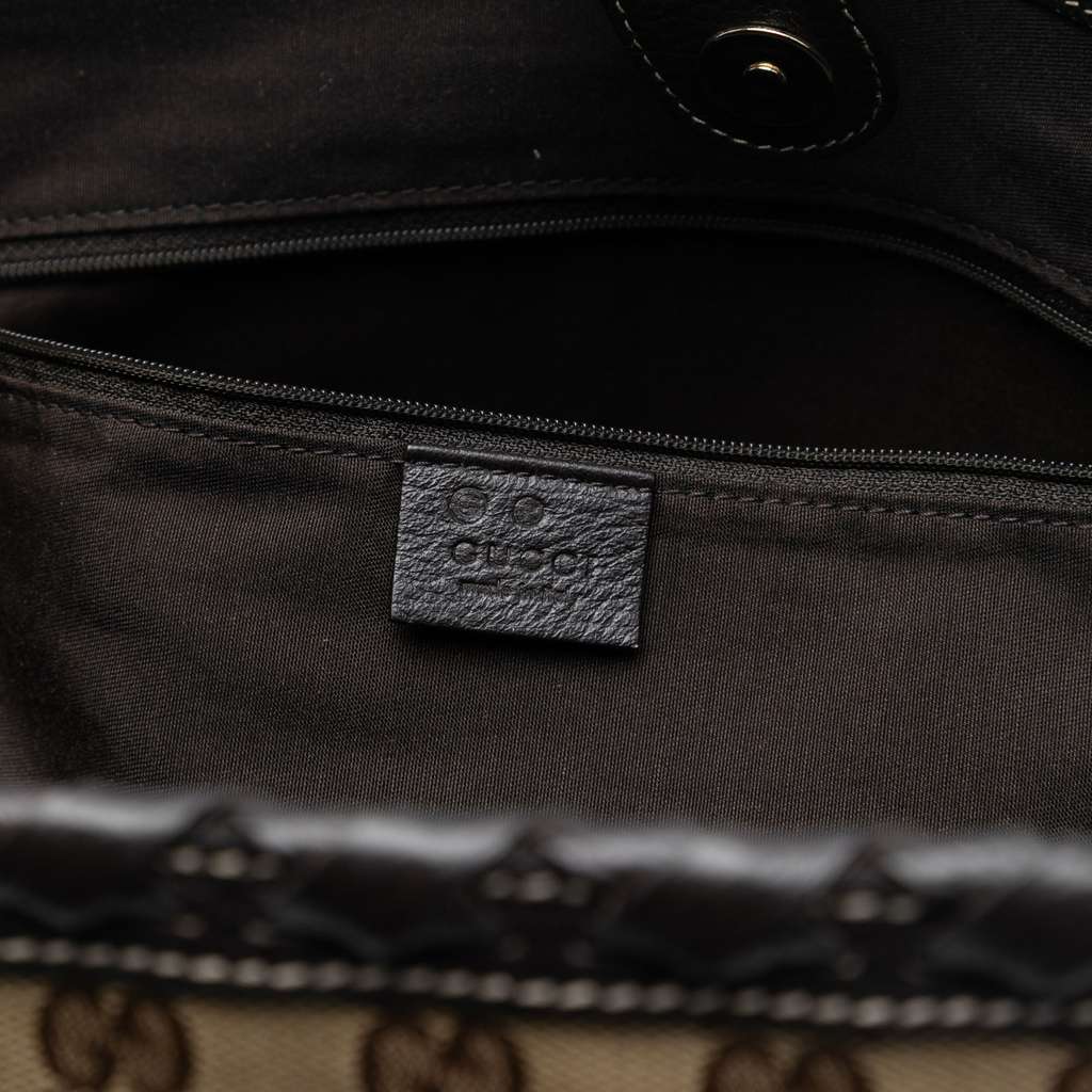 Gucci GG Crystal Peggy Braided Tote - 5