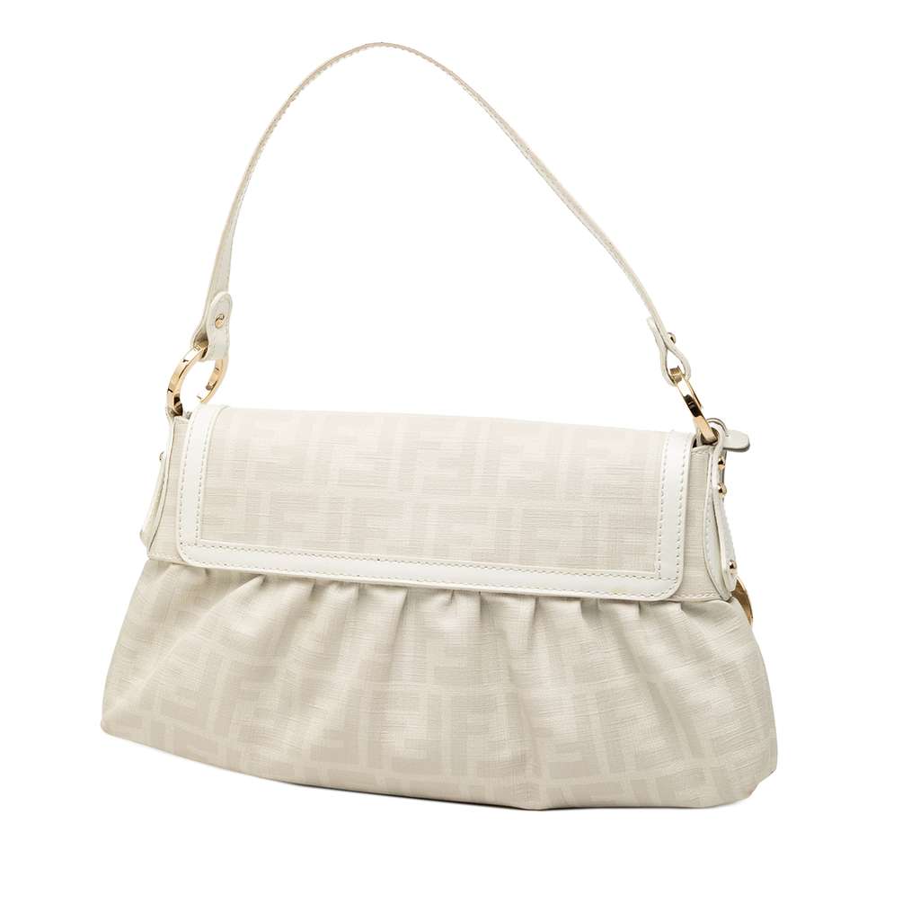 Fendi Small Zucca Coated Canvas Chef Shoulder Bag - 2