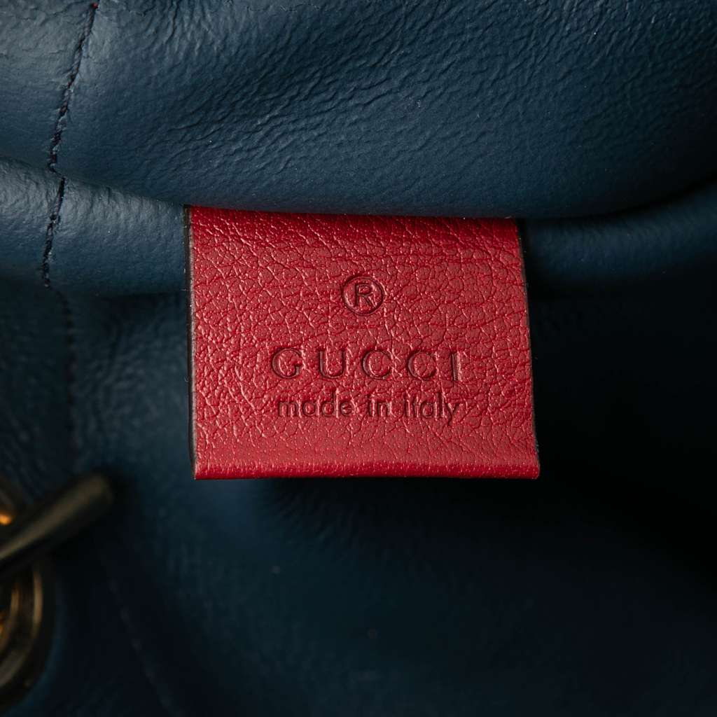Gucci Large Web Suede Rajah Tote - 5
