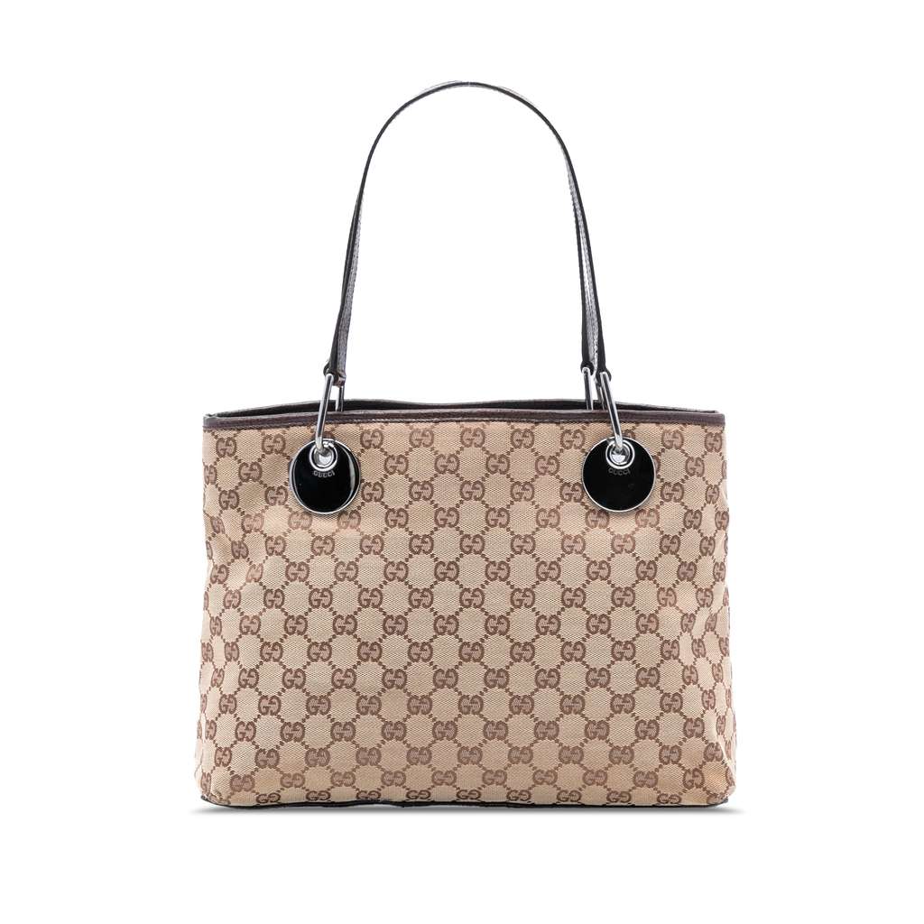 Gucci Medium GG Canvas Eclipse Tote