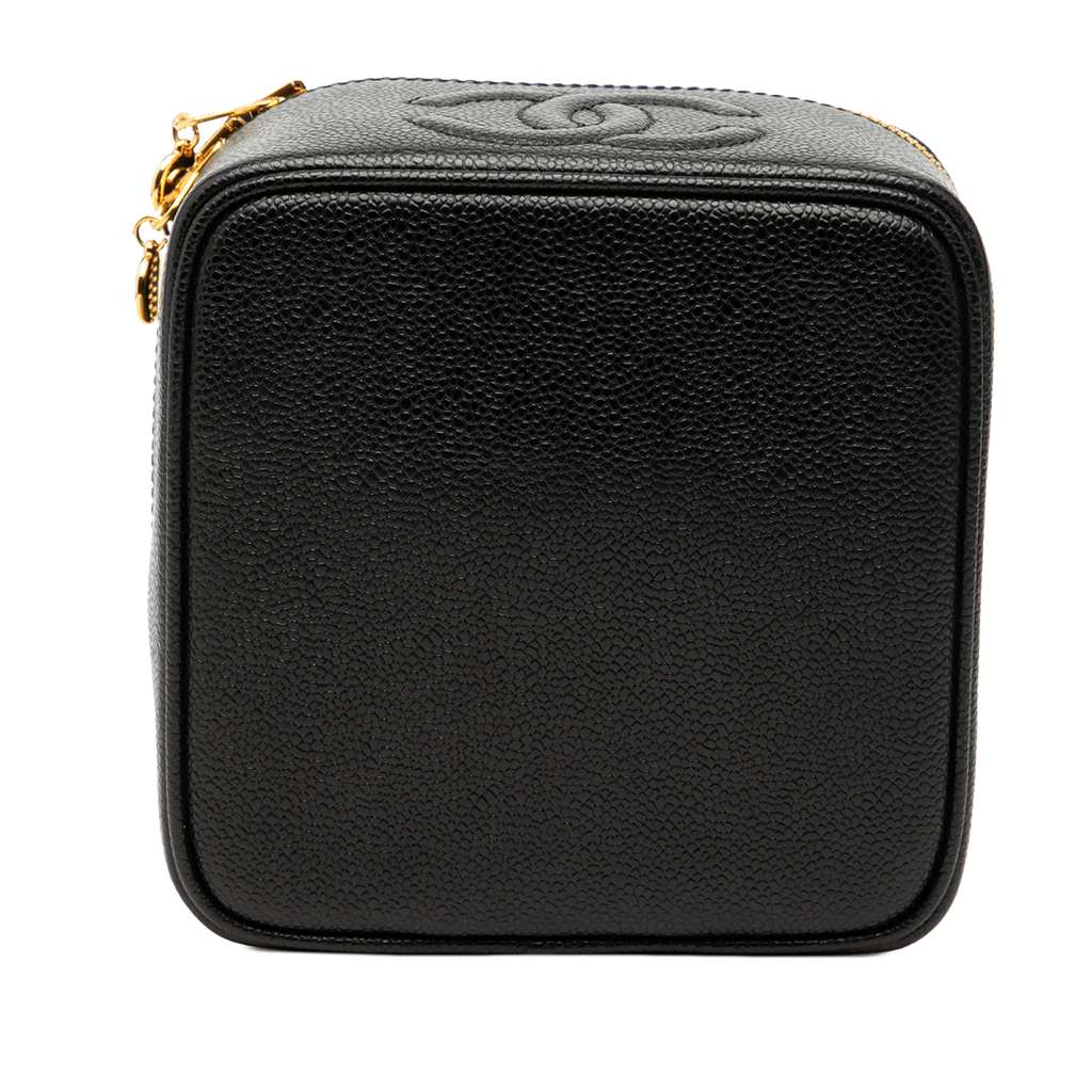 Chanel CC Caviar Vanity Bag - 3