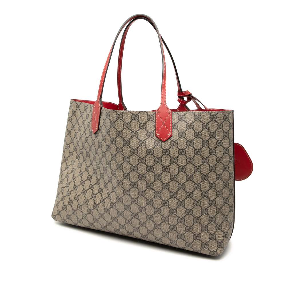 Gucci Medium GG Supreme Reversible Tote - 2