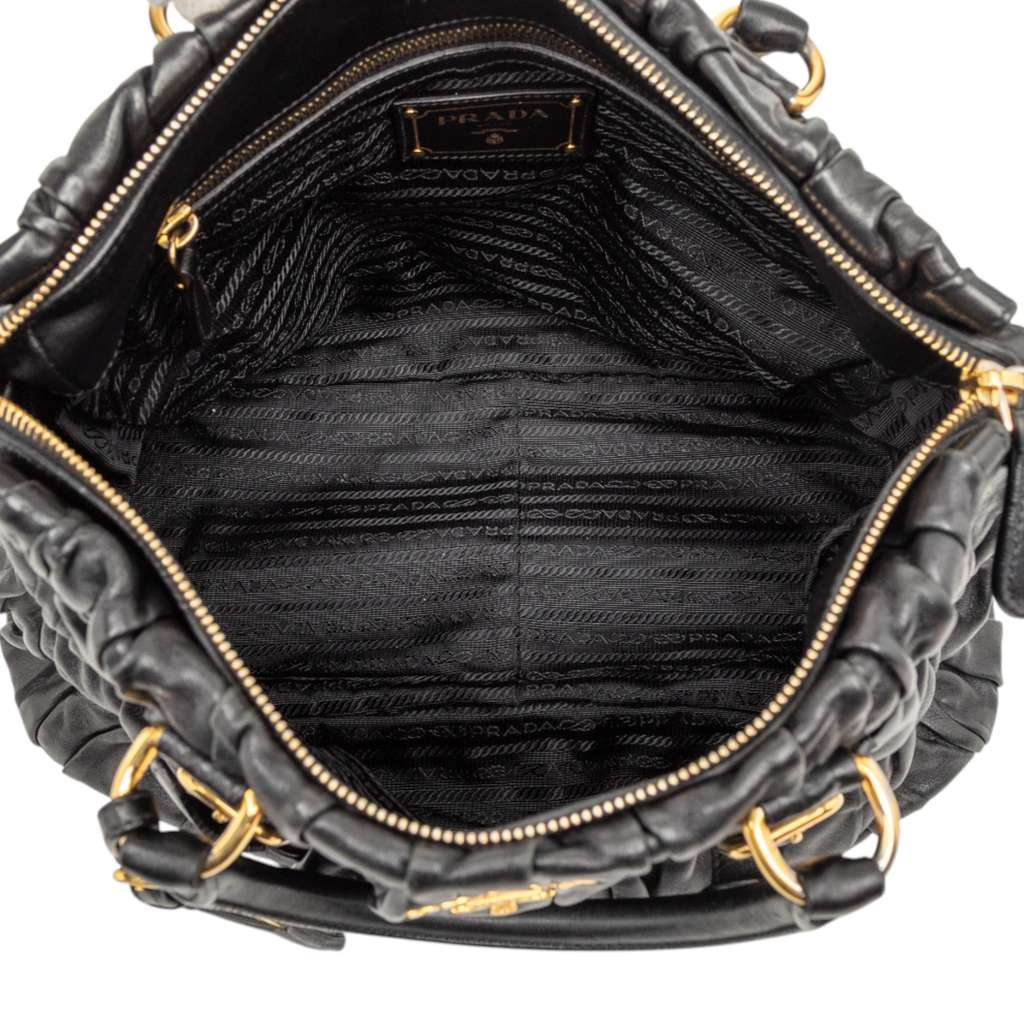 Prada Nappa Gaufre Satchel - 4