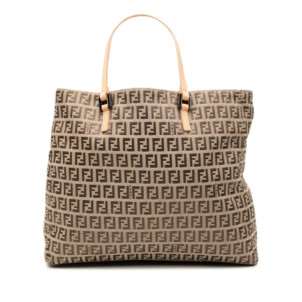 Fendi Zucchino Canvas Tote