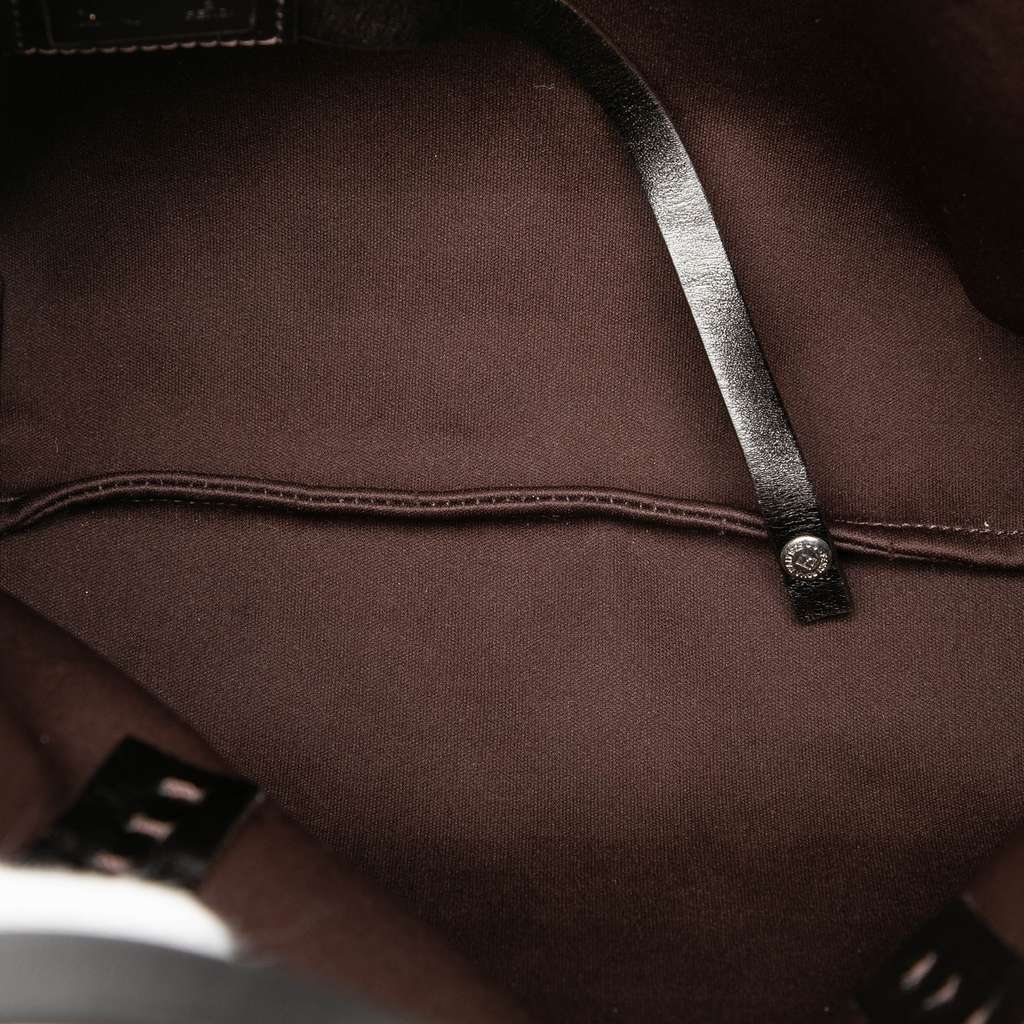 Fendi Mini Zucchino Canvas Roll Tote - 4