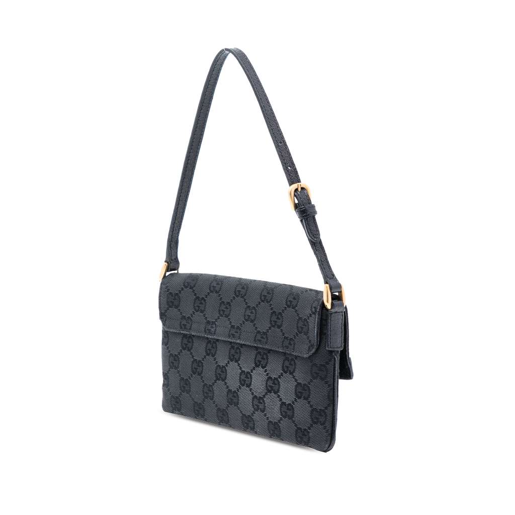 Gucci GG Canvas Nailhead Shoulder Bag - 2