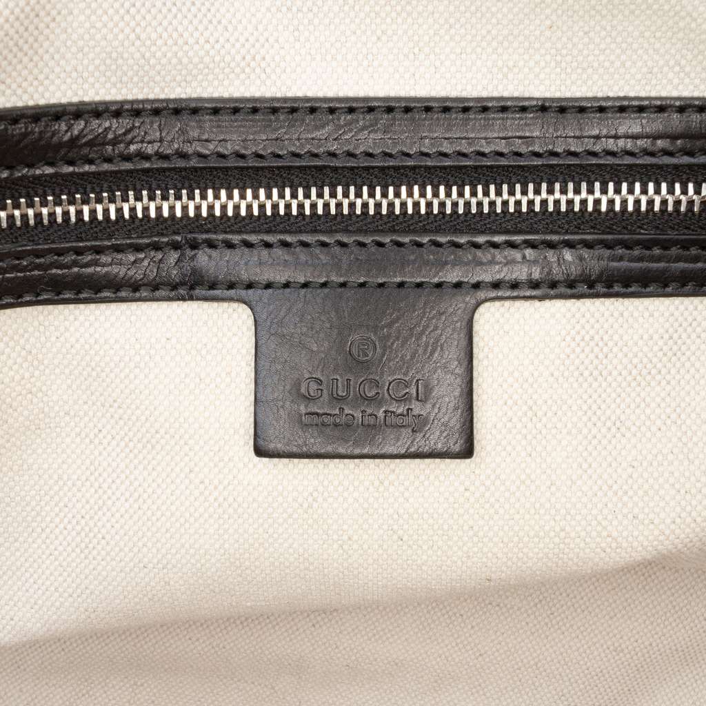 Gucci Leather Horsebit Duffle Bag - 5