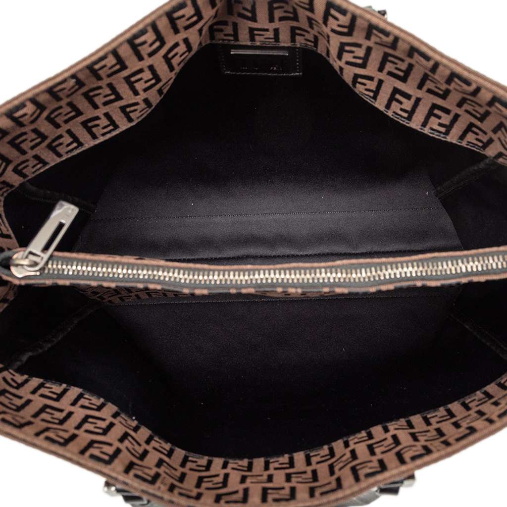 Fendi Zucchino Canvas Tote - 4