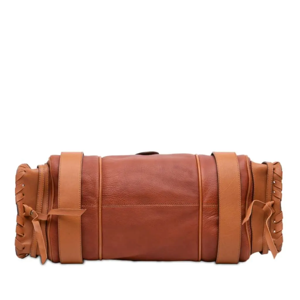 Chloé Leather Silverado Shoulder Bag Brown Leather Good - Inside View