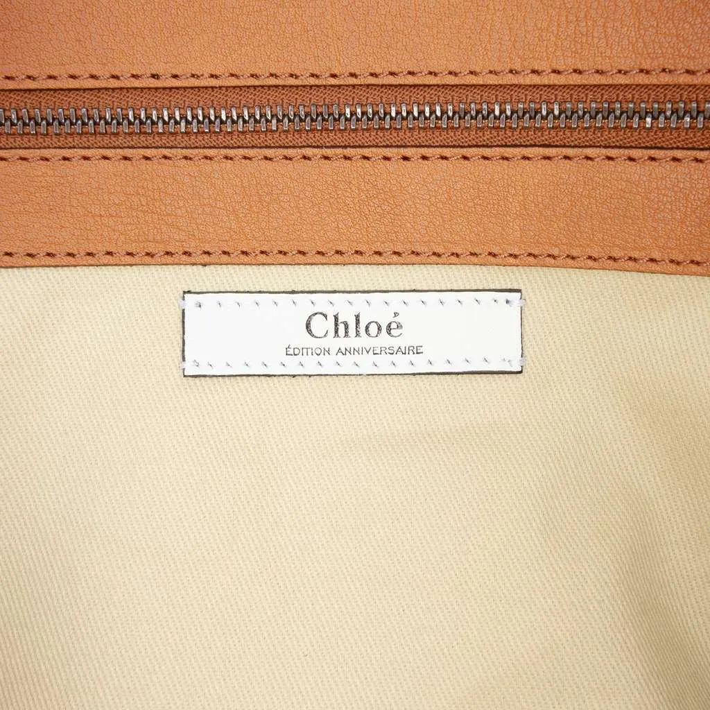 Chloé Leather Silverado Shoulder Bag Brown Leather Good - Box View