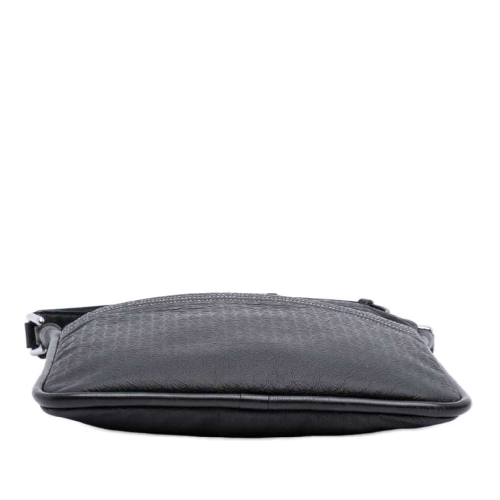 Loewe Embossed Anagram Coated Canvas Repeat Crossbody - 3