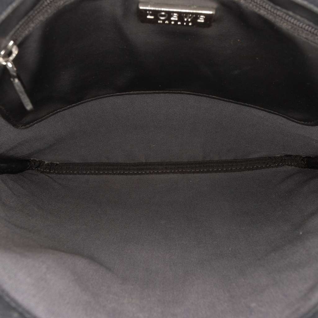 Loewe Embossed Anagram Coated Canvas Repeat Crossbody - 4