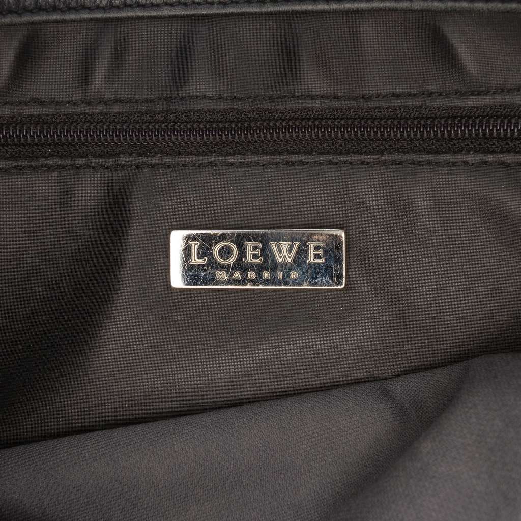Loewe Embossed Anagram Coated Canvas Repeat Crossbody - 5