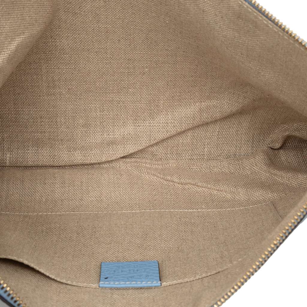 Gucci Calfskin Bamboo Tassel Clutch - 4