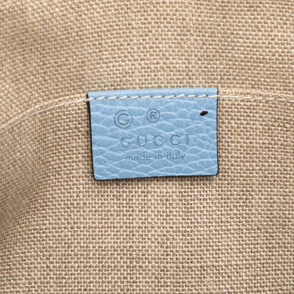 Gucci Calfskin Bamboo Tassel Clutch - 5