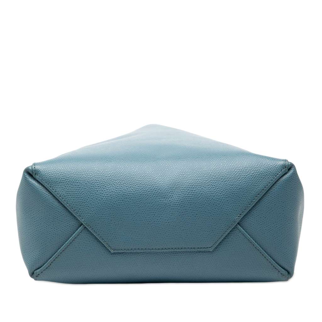 Celine Small Grained Calfskin Vertical Cabas Satchel - 3