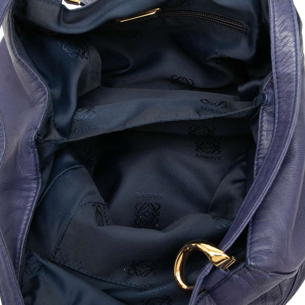 Loewe Leather Anagram Shoulder Bag - 4