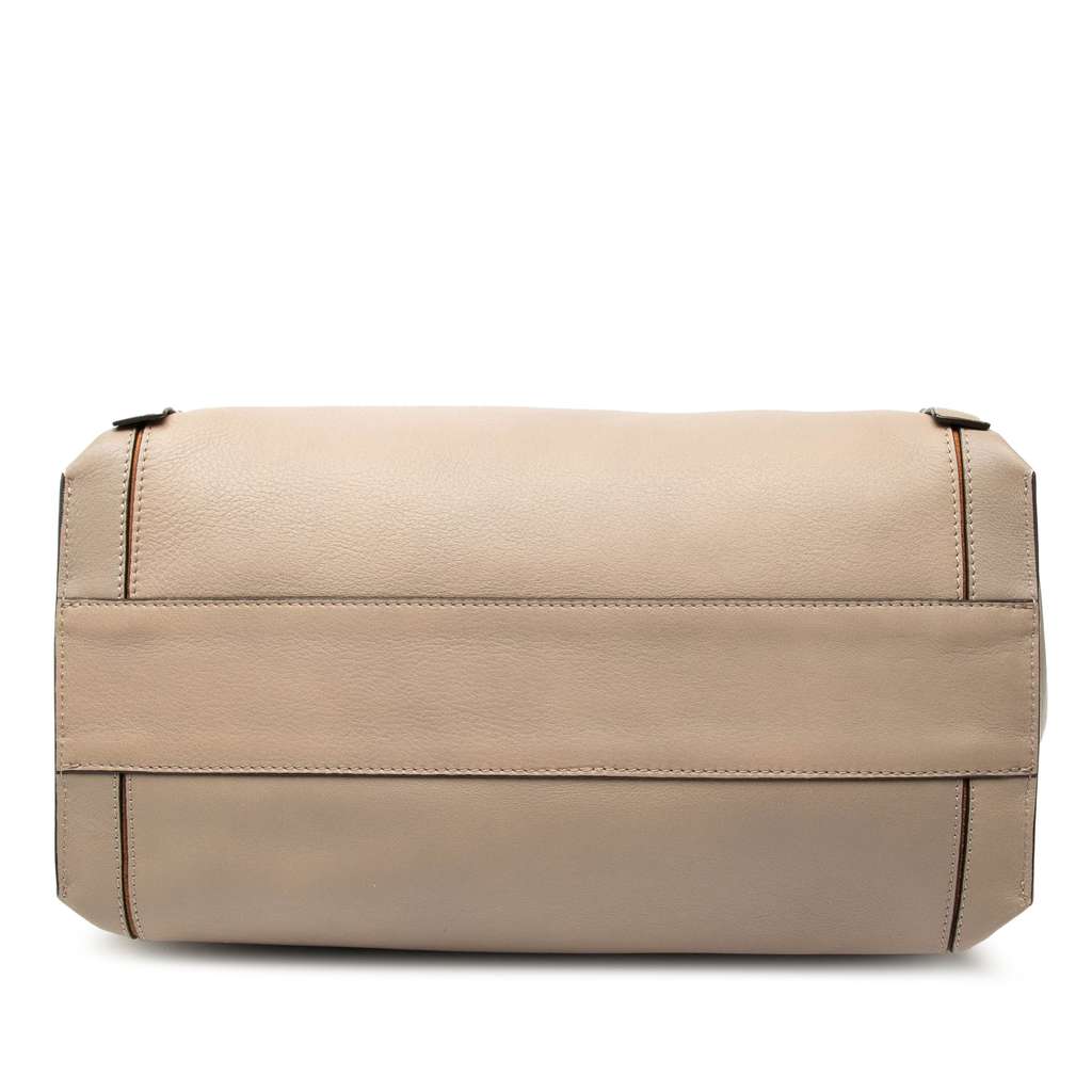 Chloé Large Leather Milo Shopping Tote - 3